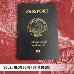 Neon Bone / Grim Deeds - split 7 inch